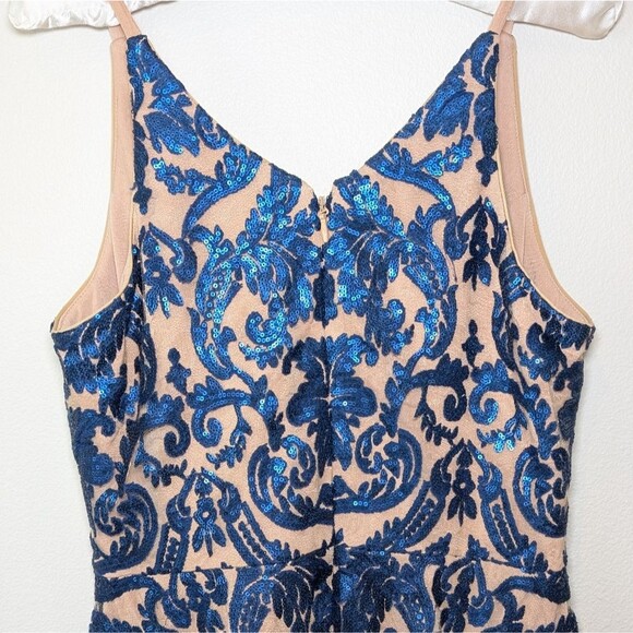 Dress The Population Blair Lace Navy Blue Dress - Picture 11 of 15